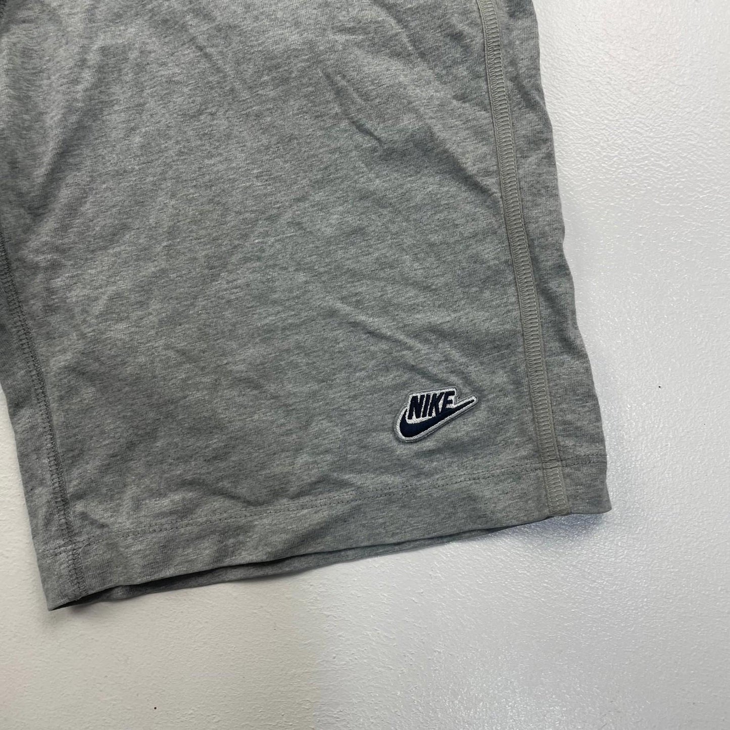 Nike Sportswear Athletic Shorts Elastic Waist Grey Mens S