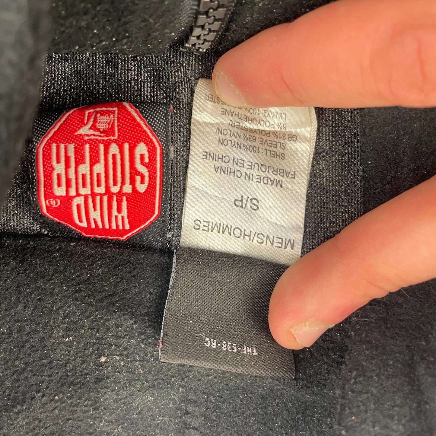THE NORTH FACE Summit Series Windstopper Jacket Black Warm Outdoor Mens S/P