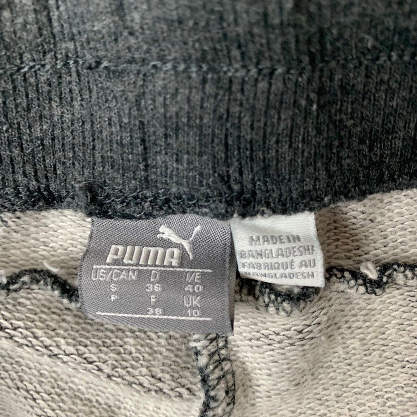 Women’s PUMA Dark Grey Jogging Bottoms / Small / UK10 / Joggers