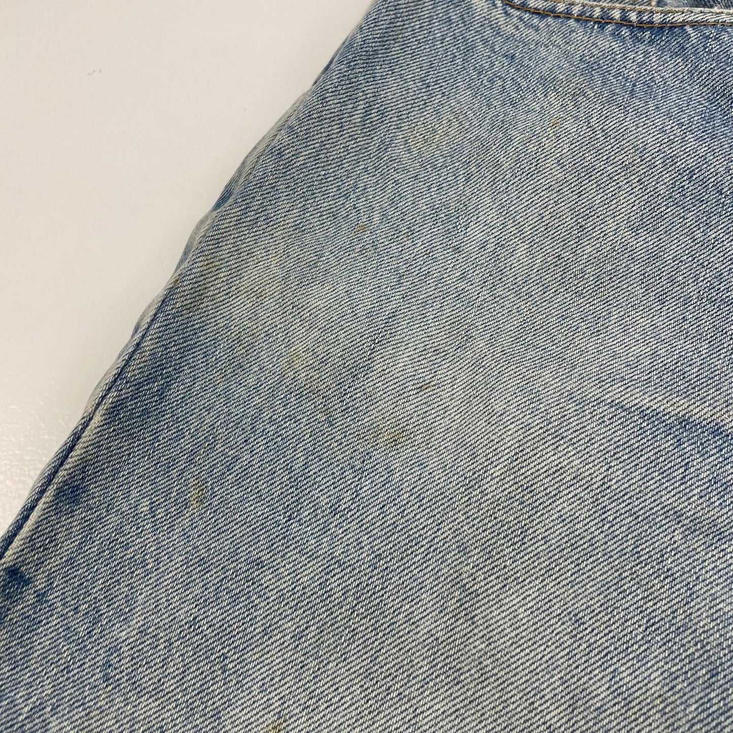 Levi's 501 Original Straight Leg Vintage Washed Denim Jeans Blue Mens W34 X L32