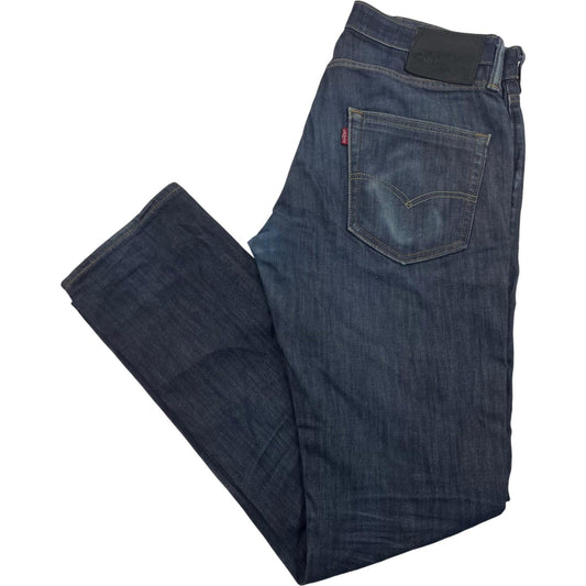 LEVI'S 511 Slim Fit Denim Jeans Dark Wash Classic Blue Mens W32 L32