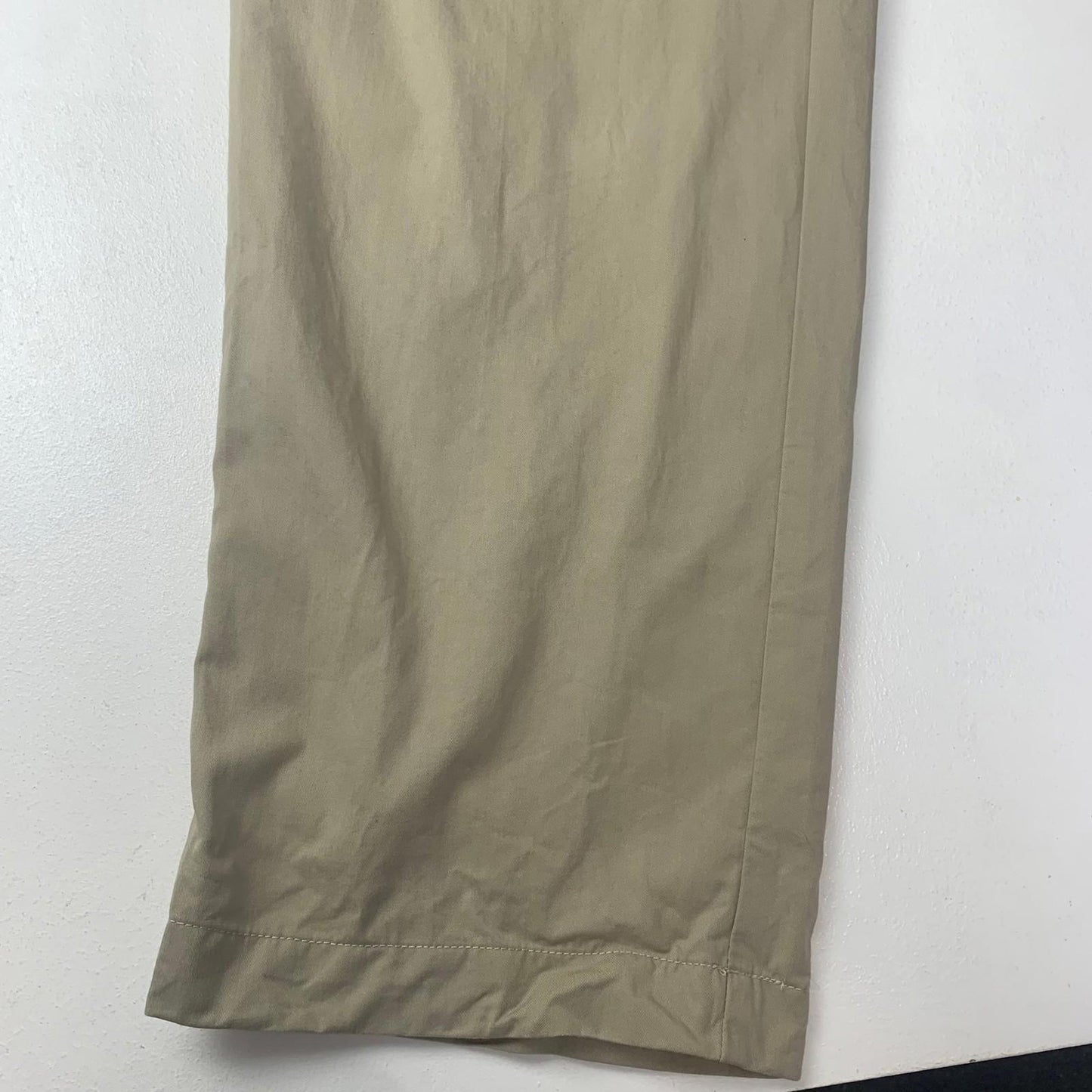 Tommy Hilfiger Chino Straight Leg Trousers Tan Mens Size 36/34