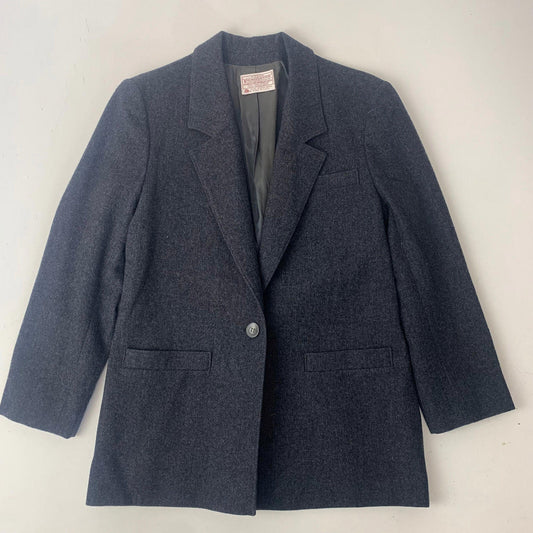 Women’s PENDLETON Grey Pure Virgin Wool Jacket / US8 / UK 10 / Small / USA Made