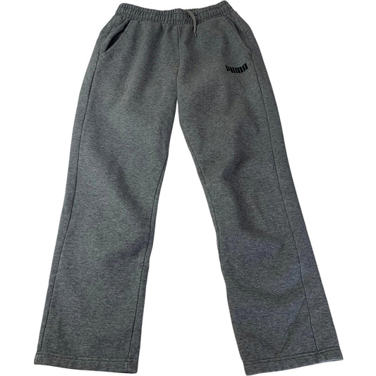 Puma Track Pants Joggers Elastic Waist Grey Women S