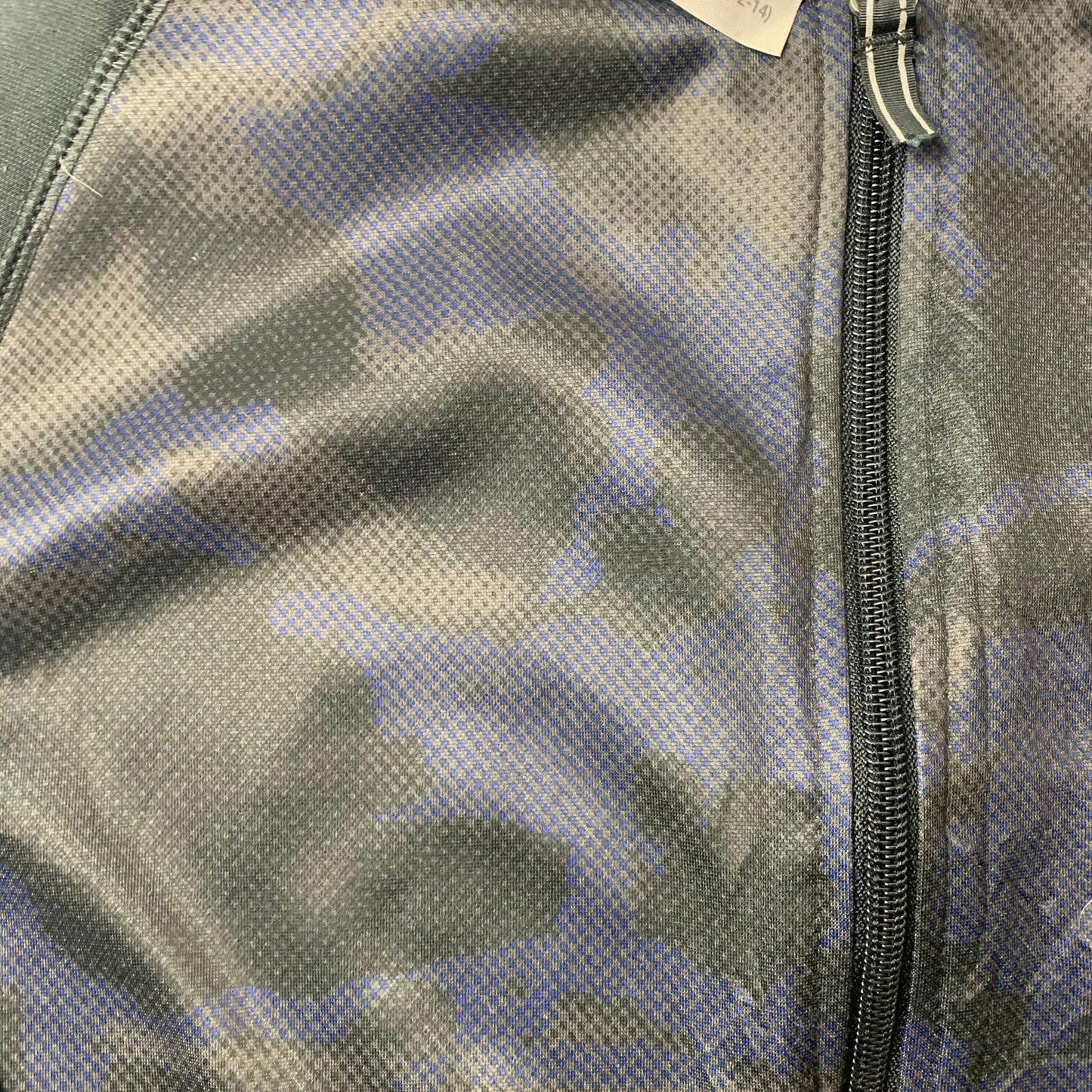 Women’s CHAMPION Camo Print Full Zip Polyester Hoodie / Large / Uk12-14