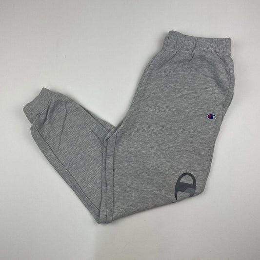 Boys CHAMPION Youth Grey Joggers , Spellout , Size Youth XL