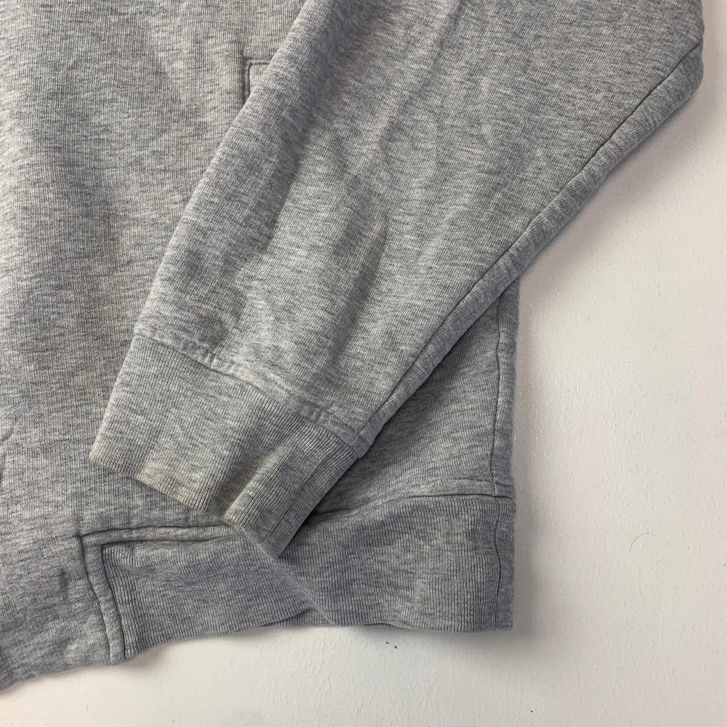 Lacoste Full Zip Hoodie Embroidered Logo Grey Casual Women's Label Size L