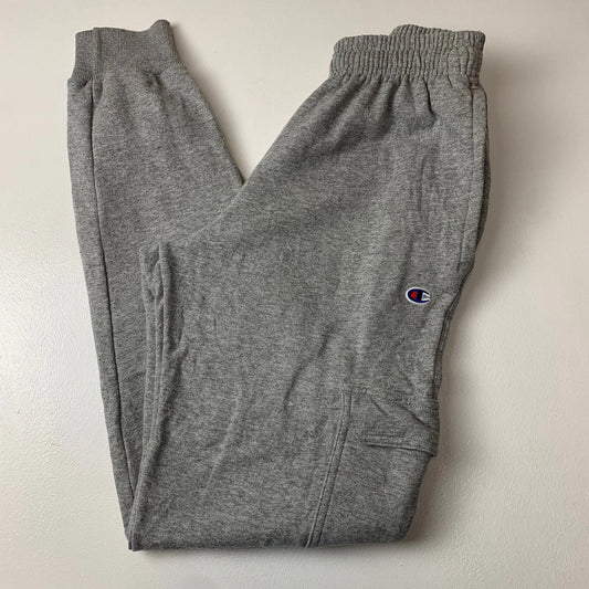 Men’s CHAMPION Cargo Jogging Bottoms / Grey / Small / Joggers