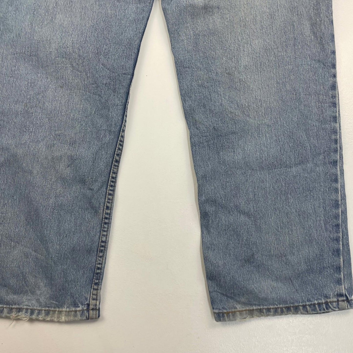 LEVI'S 550 Jeans Relaxed Fit Vintage Blue Light Wash Mens W38 L30