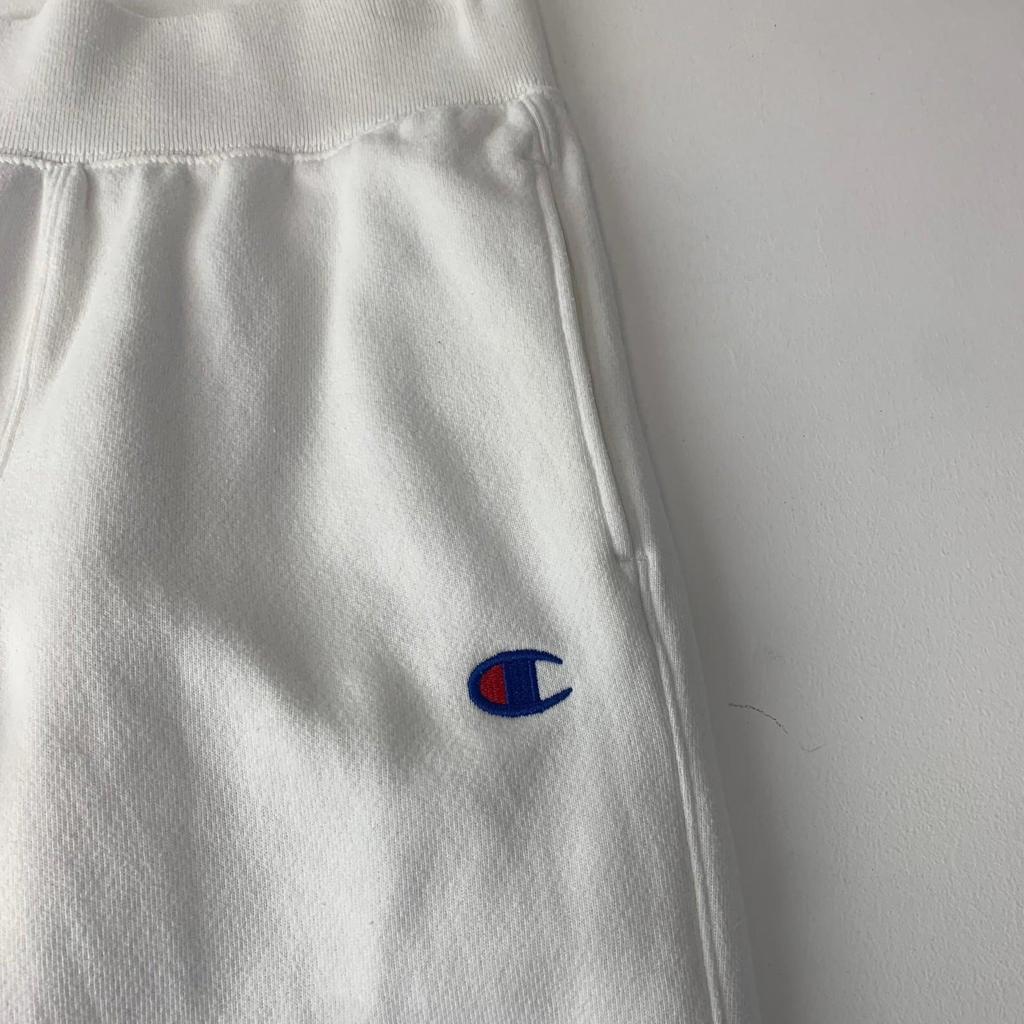 Champion Reverse Weave Jogger Track Pants White Womens Size S