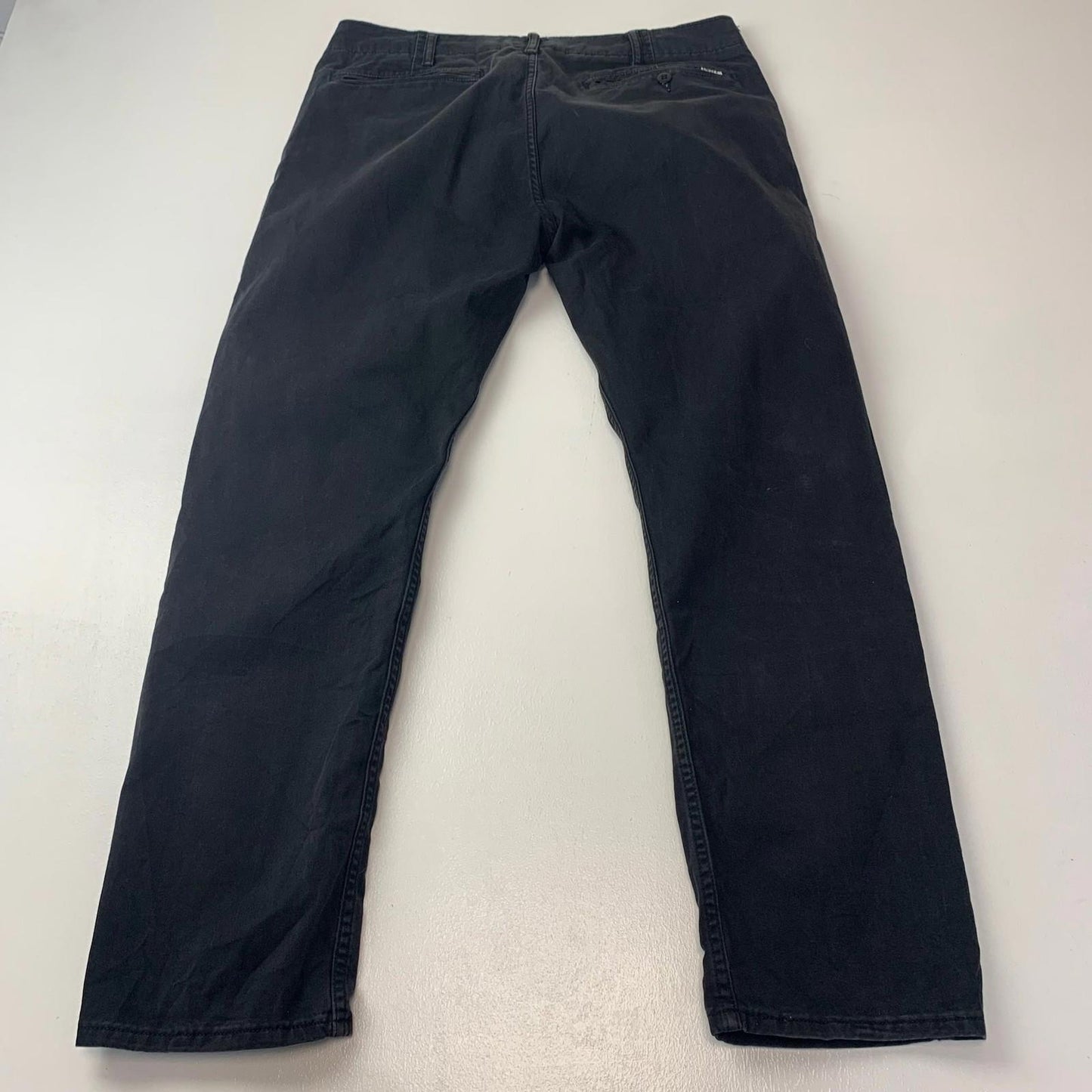 Levi's Trousers Casual Black Cotton Straight Black Mens 32 X 30