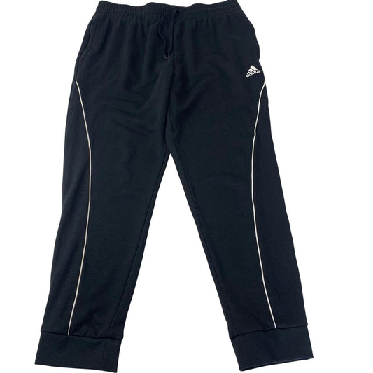 ADIDAS Activewear Jogger Track Pants Black Mens Large