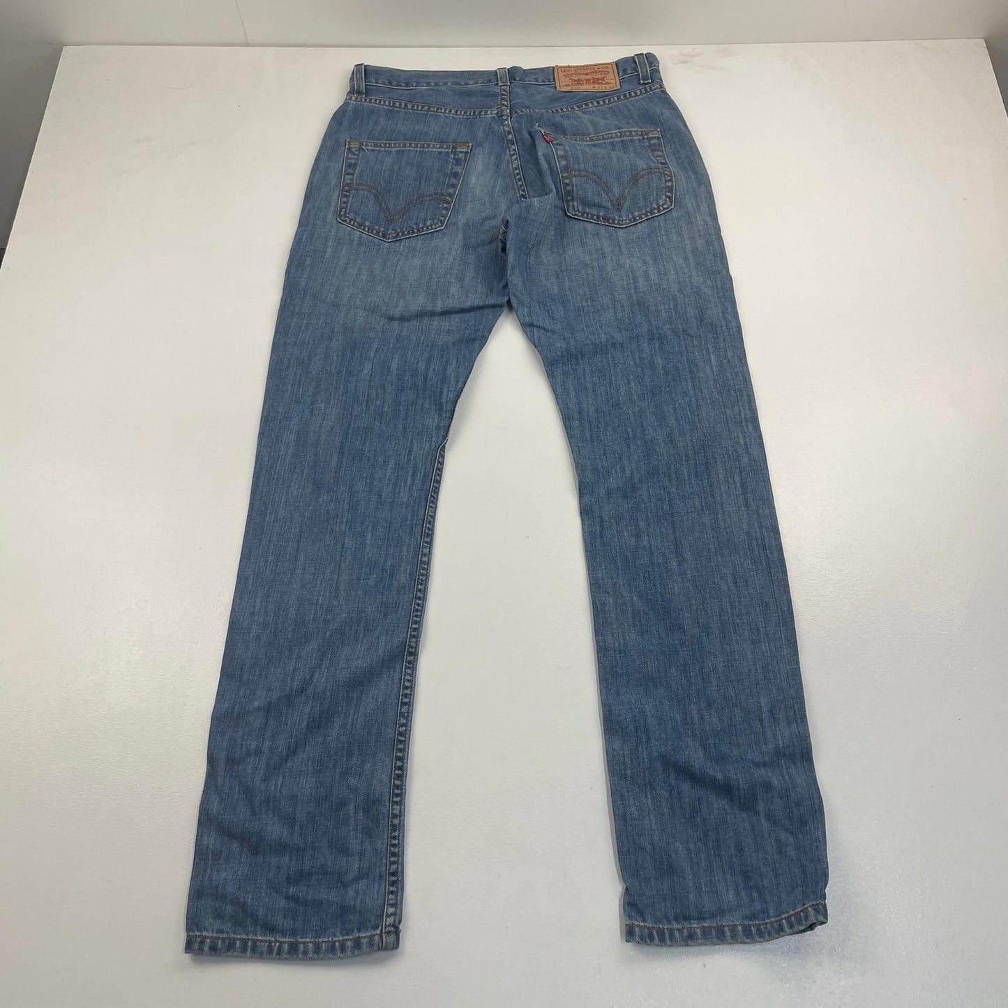 Levi's 210 Jeans Straight Leg Blue Denim Mens W31 L32