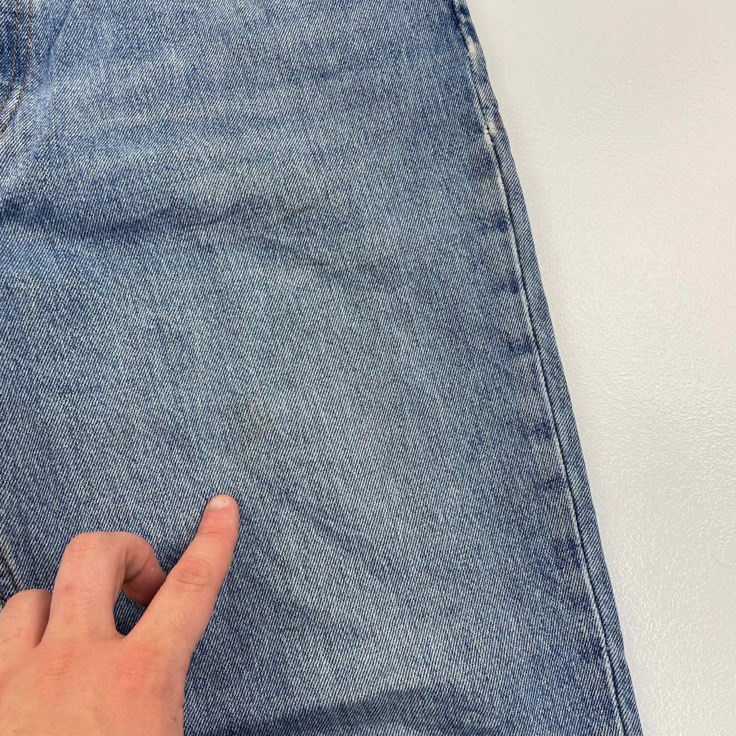 LEVI'S 516 Straight Leg Classic Denim Jeans Blue Vintage Mens 36W 30L