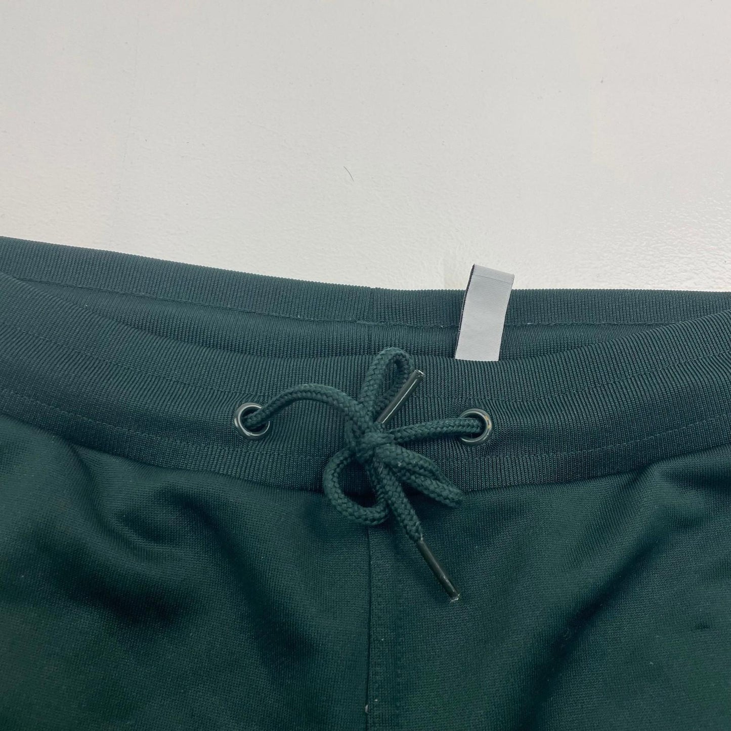 Adidas Men's Shorts Trefoil Tape Drawstring Green Size Small S