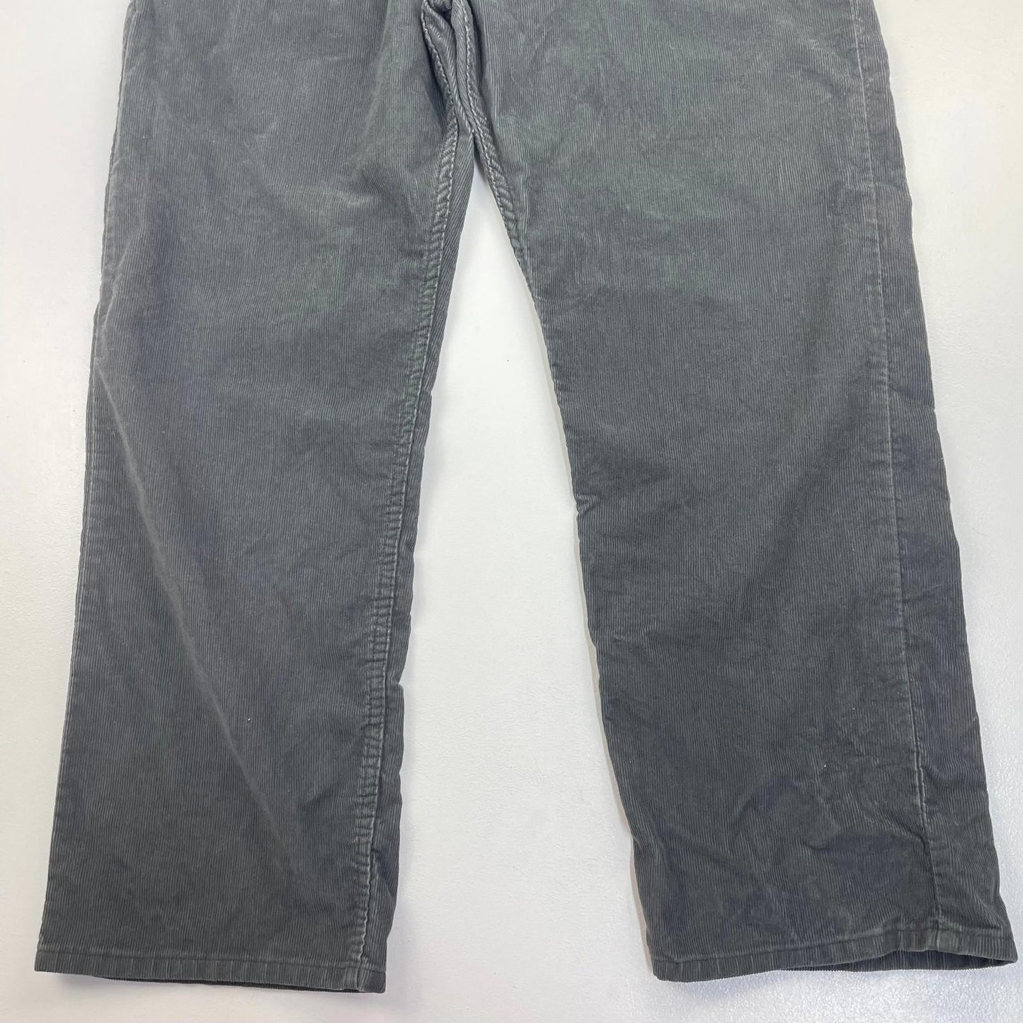 Levi's 559 Relaxed Straight Trousers Corduroy Grey Mens W38 L30