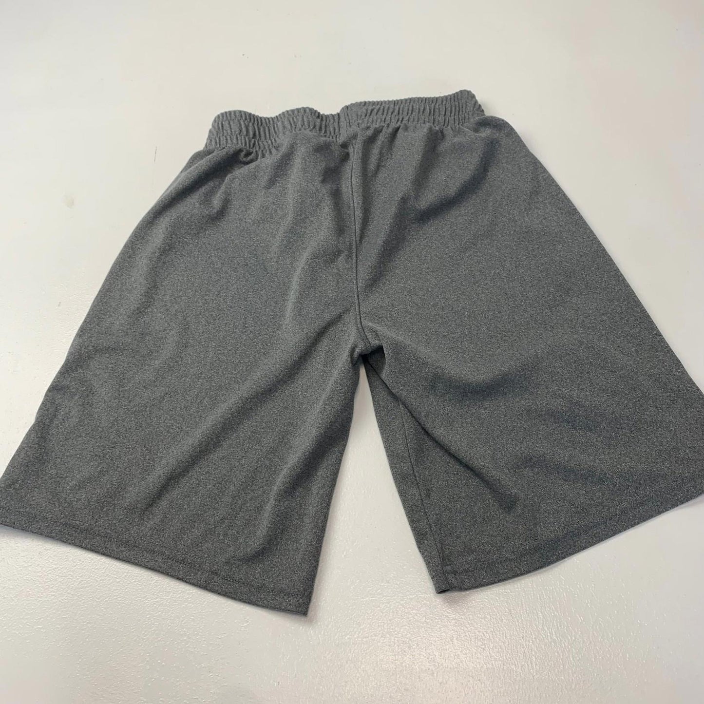PUMA Athletic Shorts Elastic Waist Grey Boys M 10/12