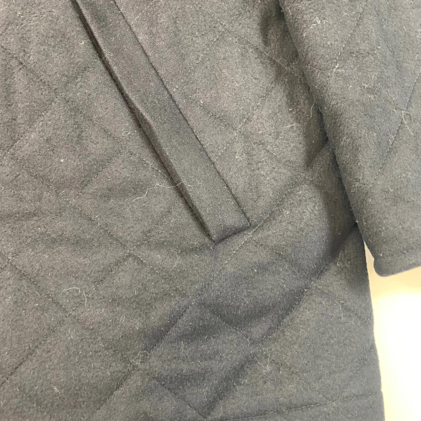 Mens OBERRAUCH ZITT Quilted Jacket / Dark Blue / Large