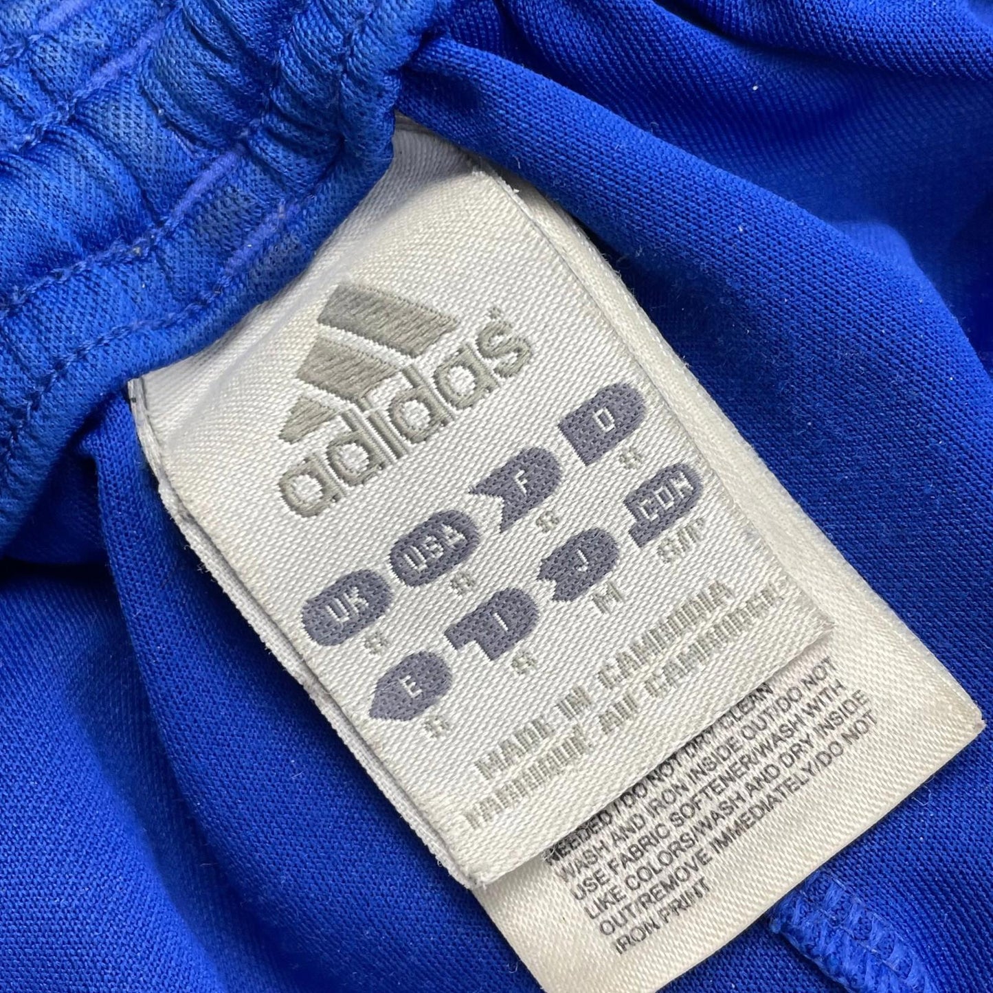 ADIDAS Shorts Climalite Athletic Blue Mens UK M