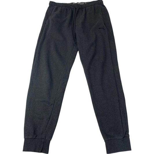 Puma Jogger Sweatpants Drawstring Grey Casual Comfort Mens Large