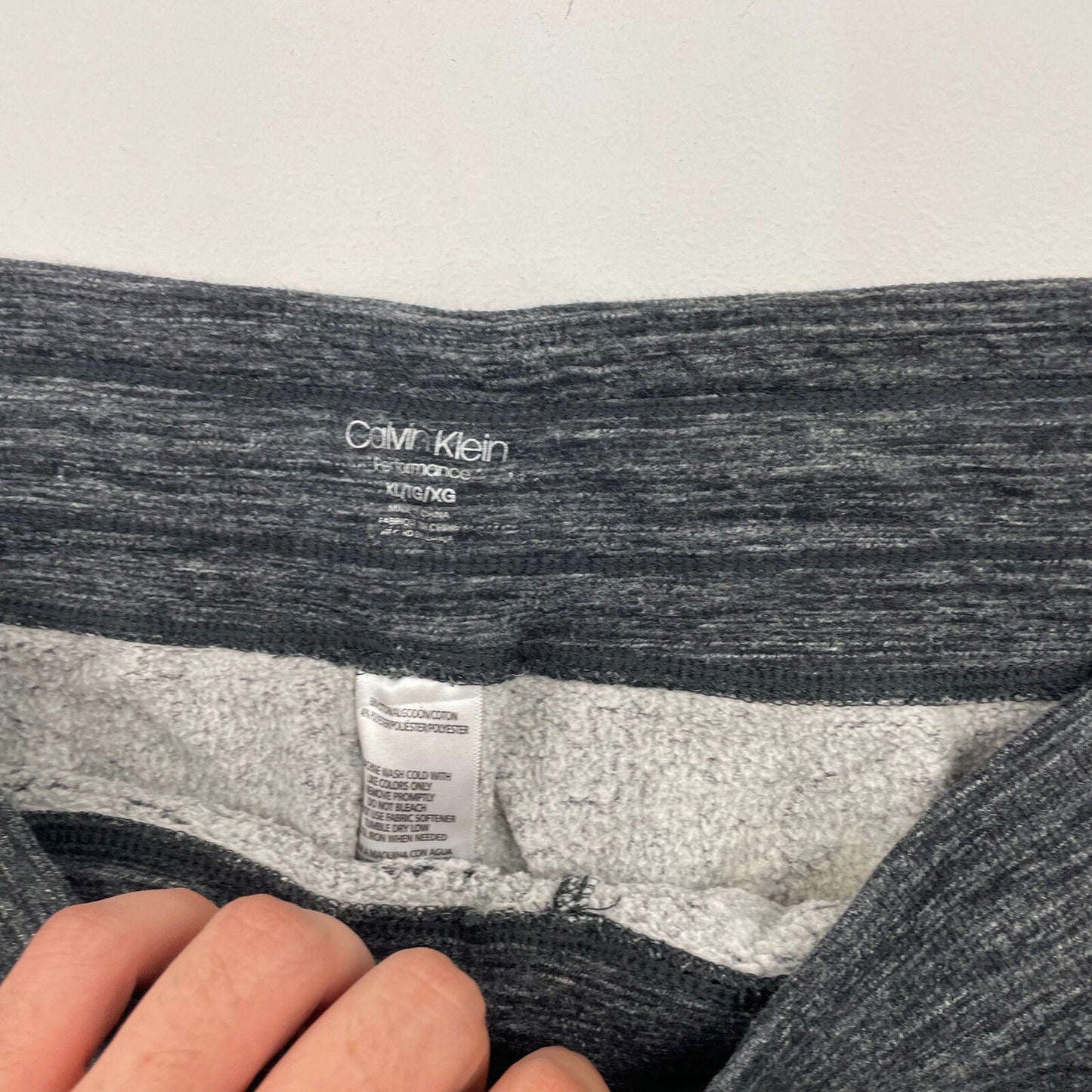 Women’s CALVIN KLEIN Static Grey Joggers , Sweatpants , Size L