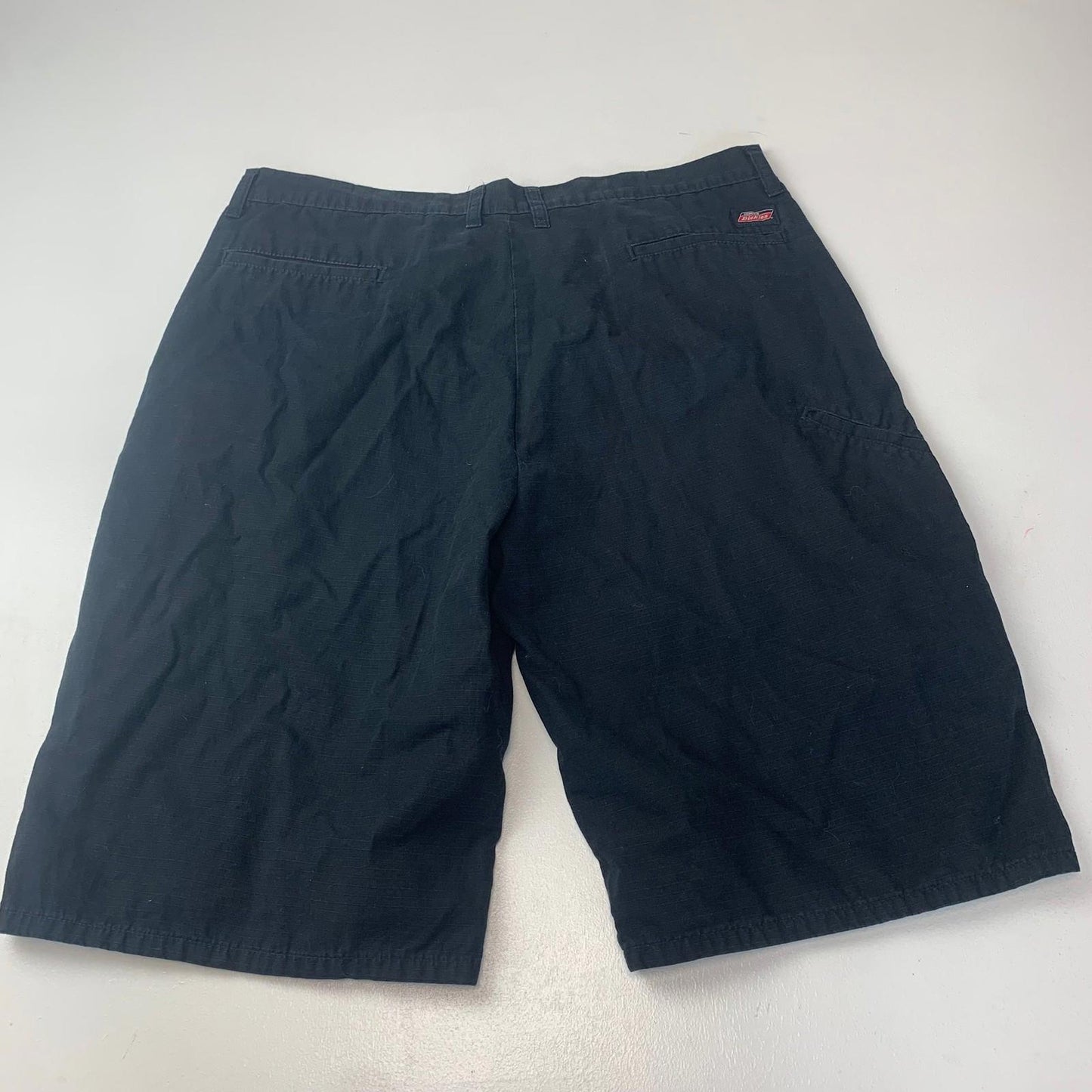 Dickies Cargo Shorts Classic Fit Dark Navy Ripstop Cotton Mens W38