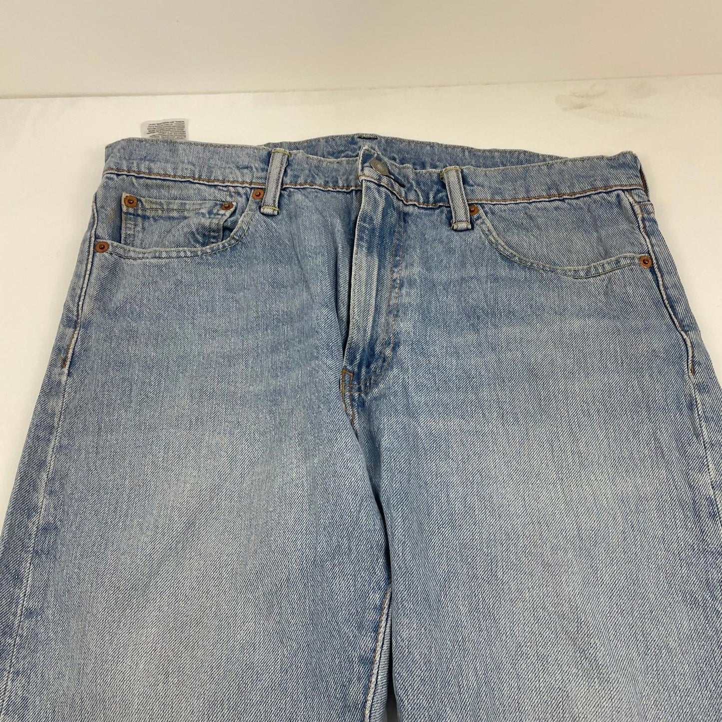 LEVI'S 510 Jeans Slim Fit Light Wash Denim Trousers Mens W33 L32