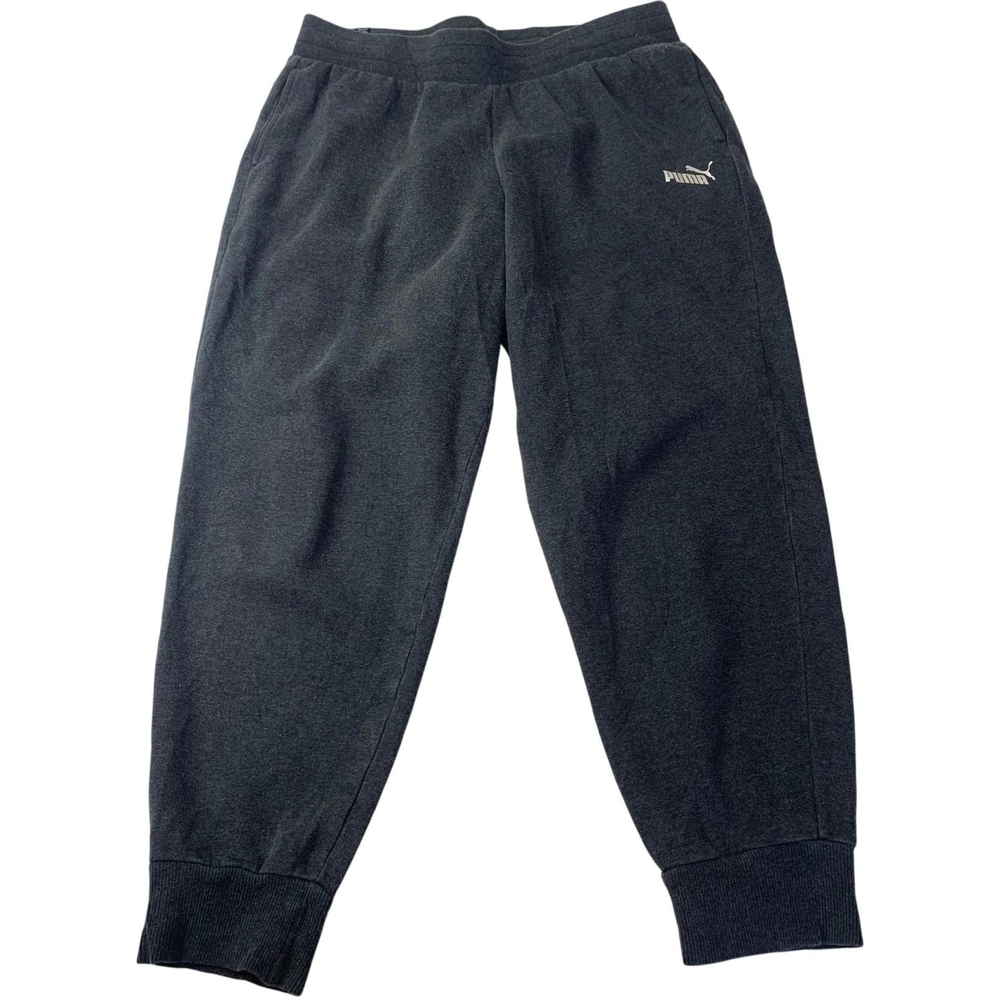 Puma Jogger Sweatpants Casual Grey Mens L