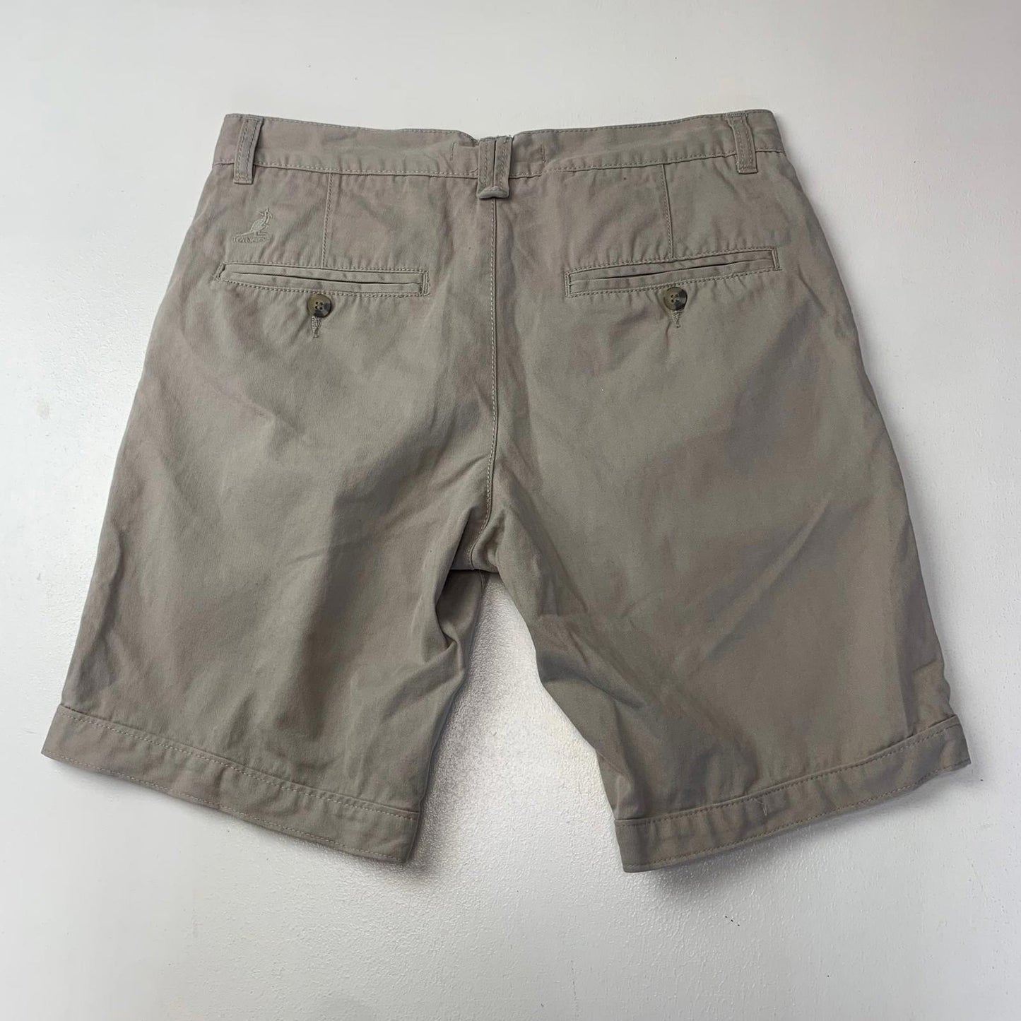 Kangol Chino Shorts Casual Beige Mens 32S