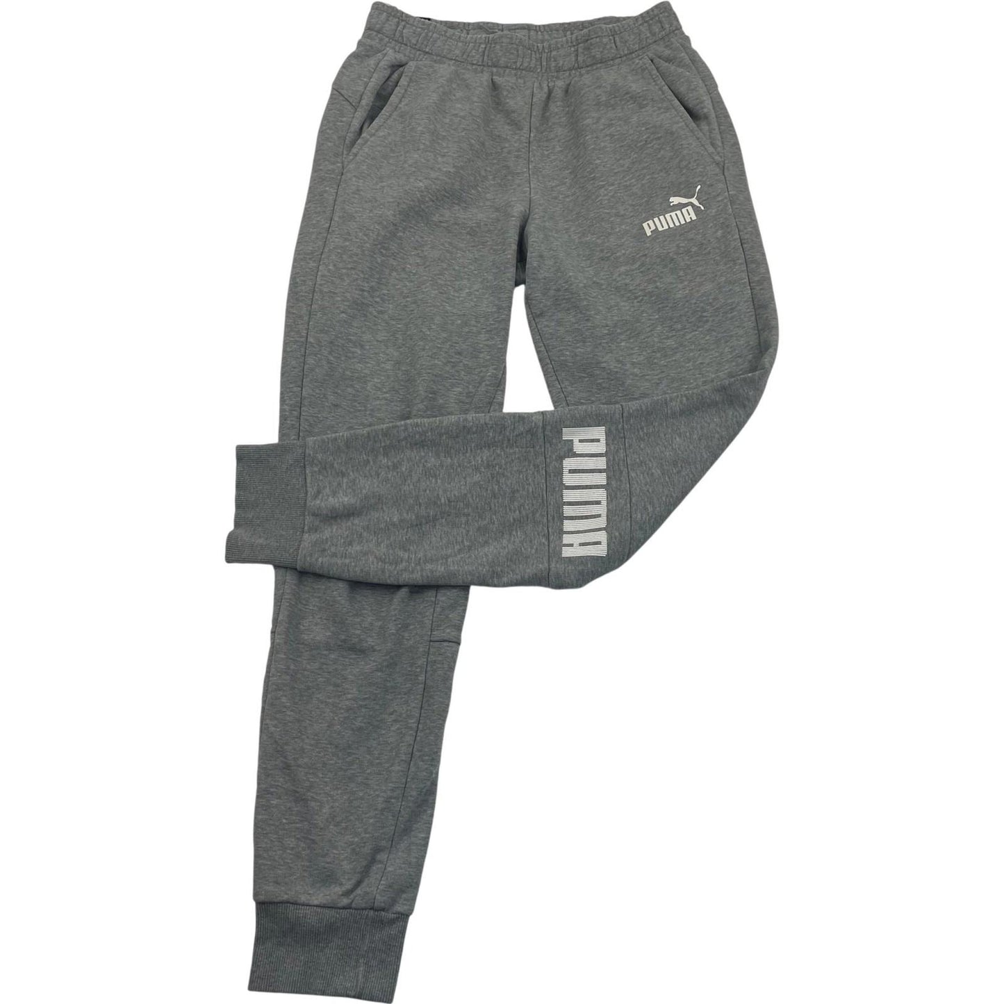 Puma Jogger Sweatpants Athletic Casual Grey Mens S