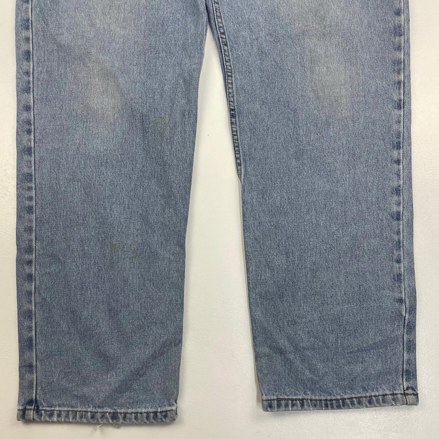 LEVI'S 550 RELAXED FIT Vintage Denim Jeans Mid 90s Blue Mens 38x32