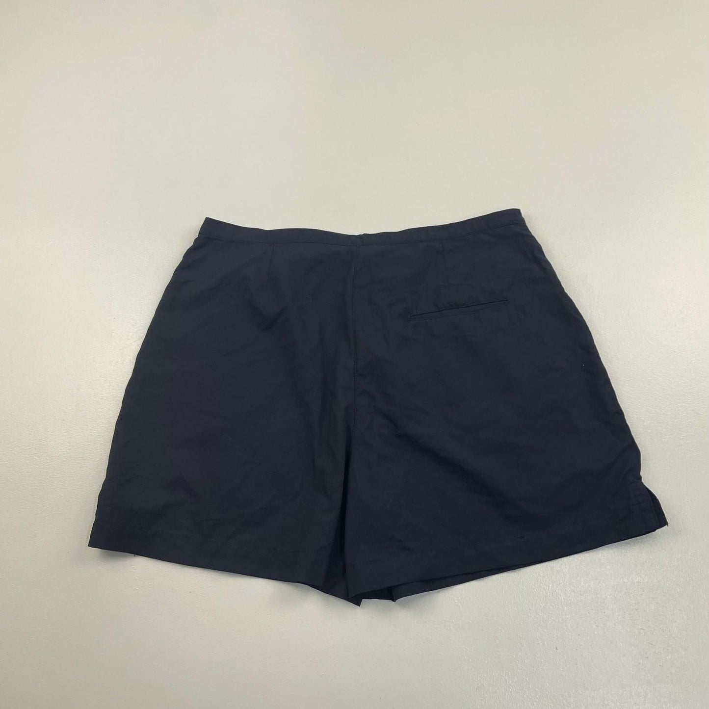 REEBOK Casual Athletic Shorts Navy Blue Womens UK 16