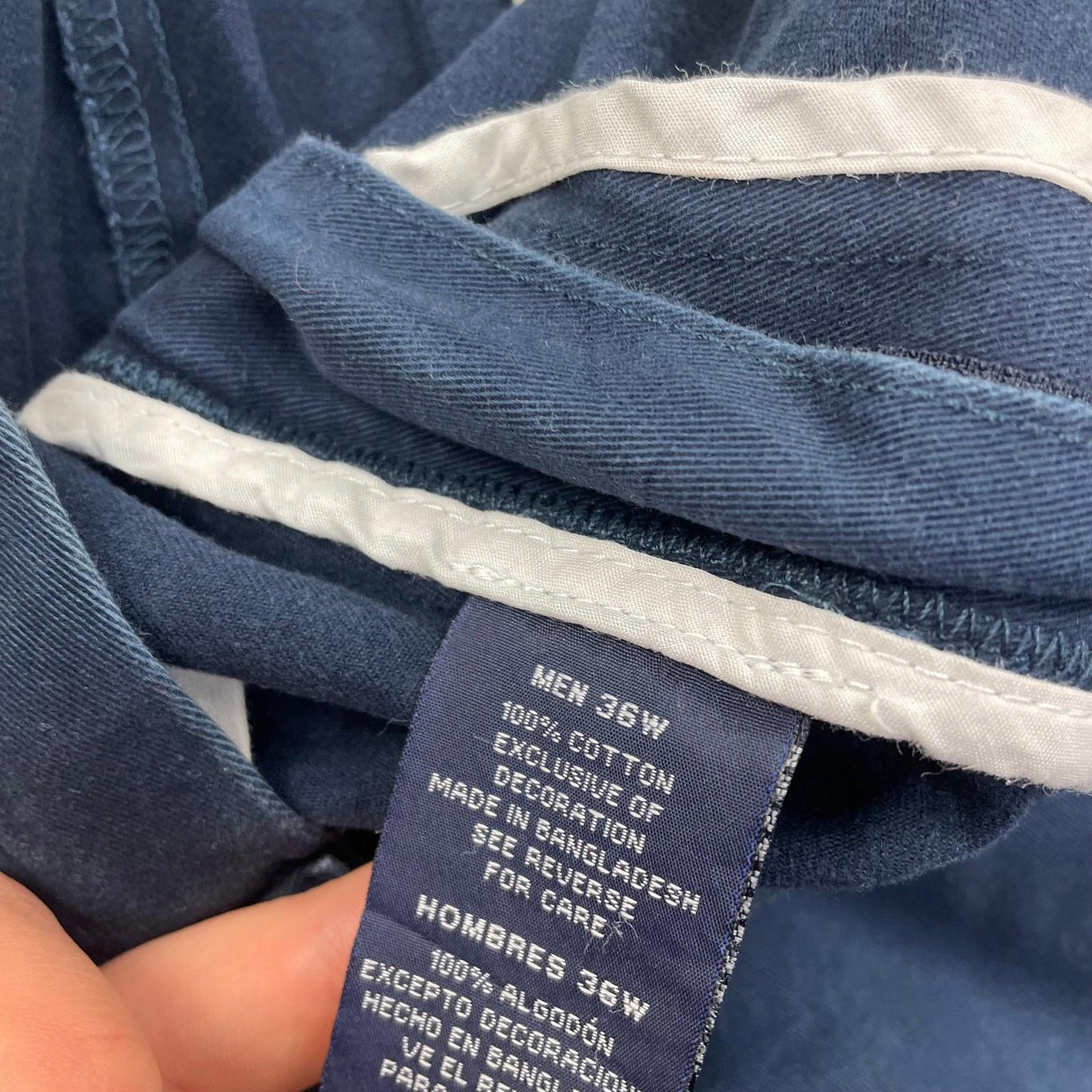 NAUTICA Shorts Chino Classic Navy Mens UK 36