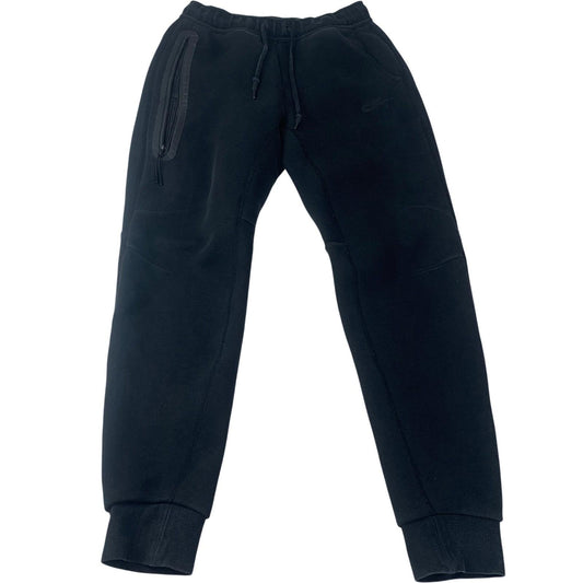 Nike Tech Fleece Jogger Sweatpants Zip Pocket Black Mens Small S