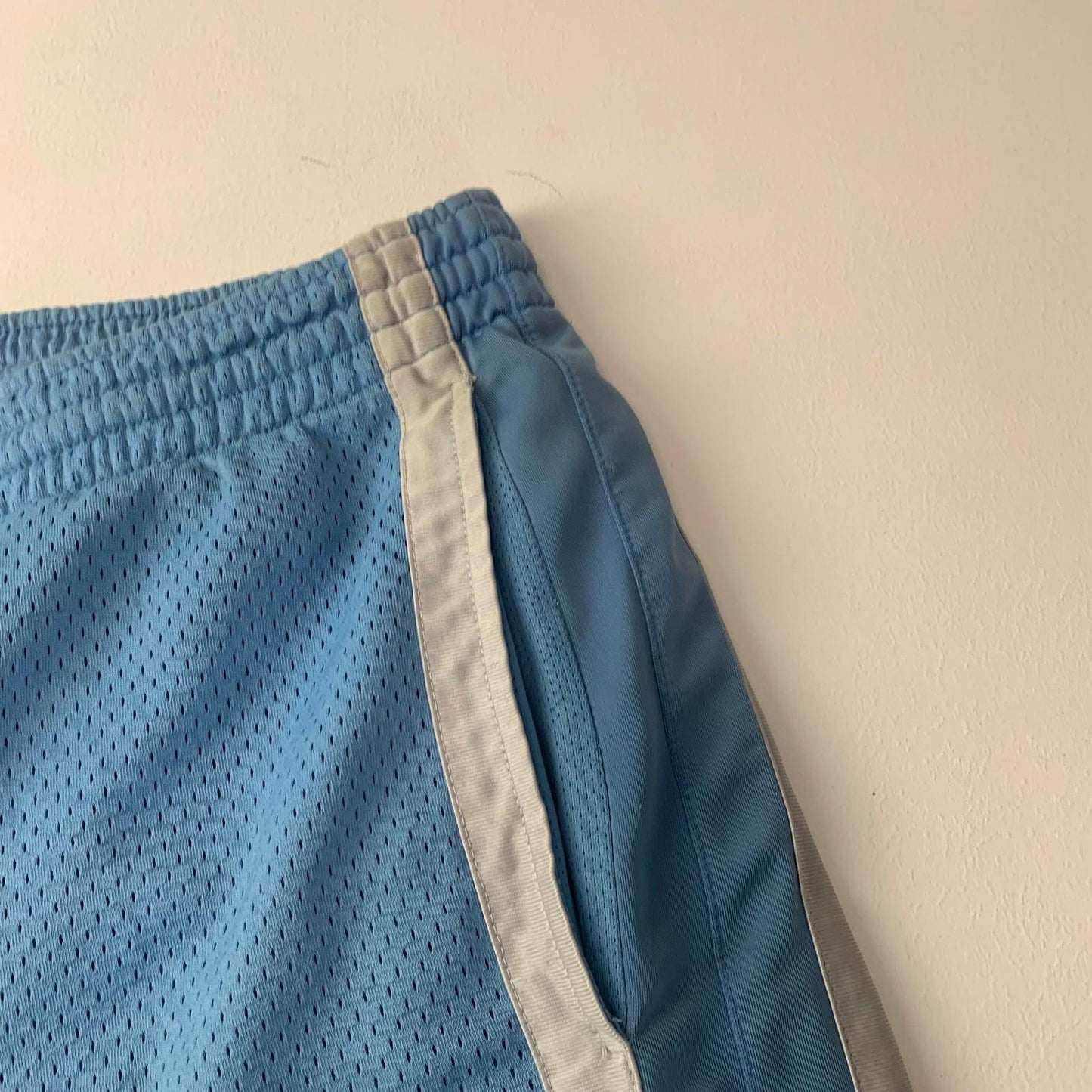 Nike Basketball Shorts Mesh Blue Sport Casual Mens XXL