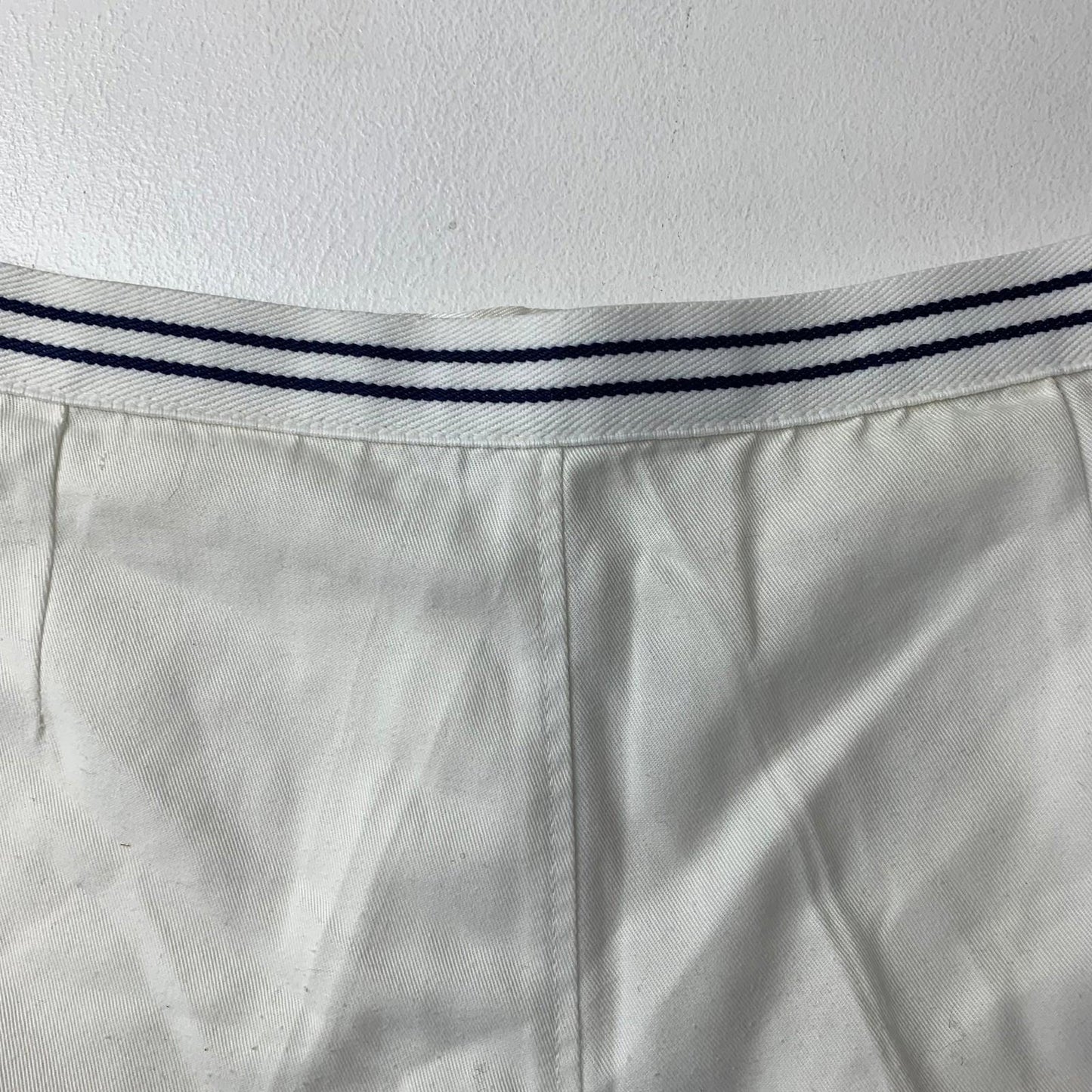 Puma Vintage Athletic Shorts White Retro Style Mens Medium