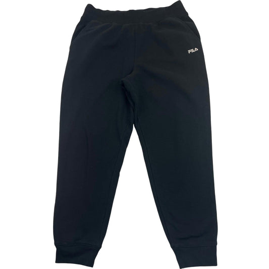 FILA Sweatpants Elastic Waist Joggers Black Women XL