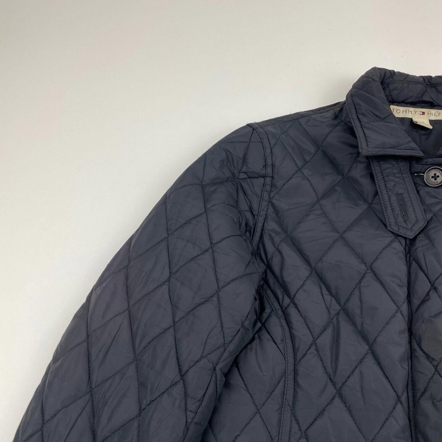 Women’s TOMMY HILFIGER Black Quilted Jacket , Size Small