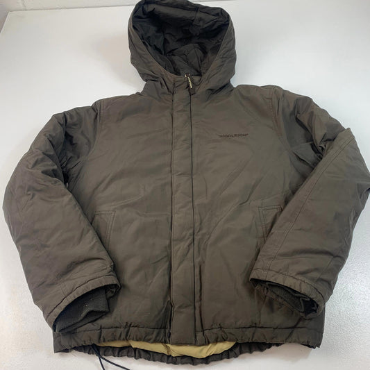 Women’s WOOLRICH Down Jacket / Dark Green / Medium / Winter Coat