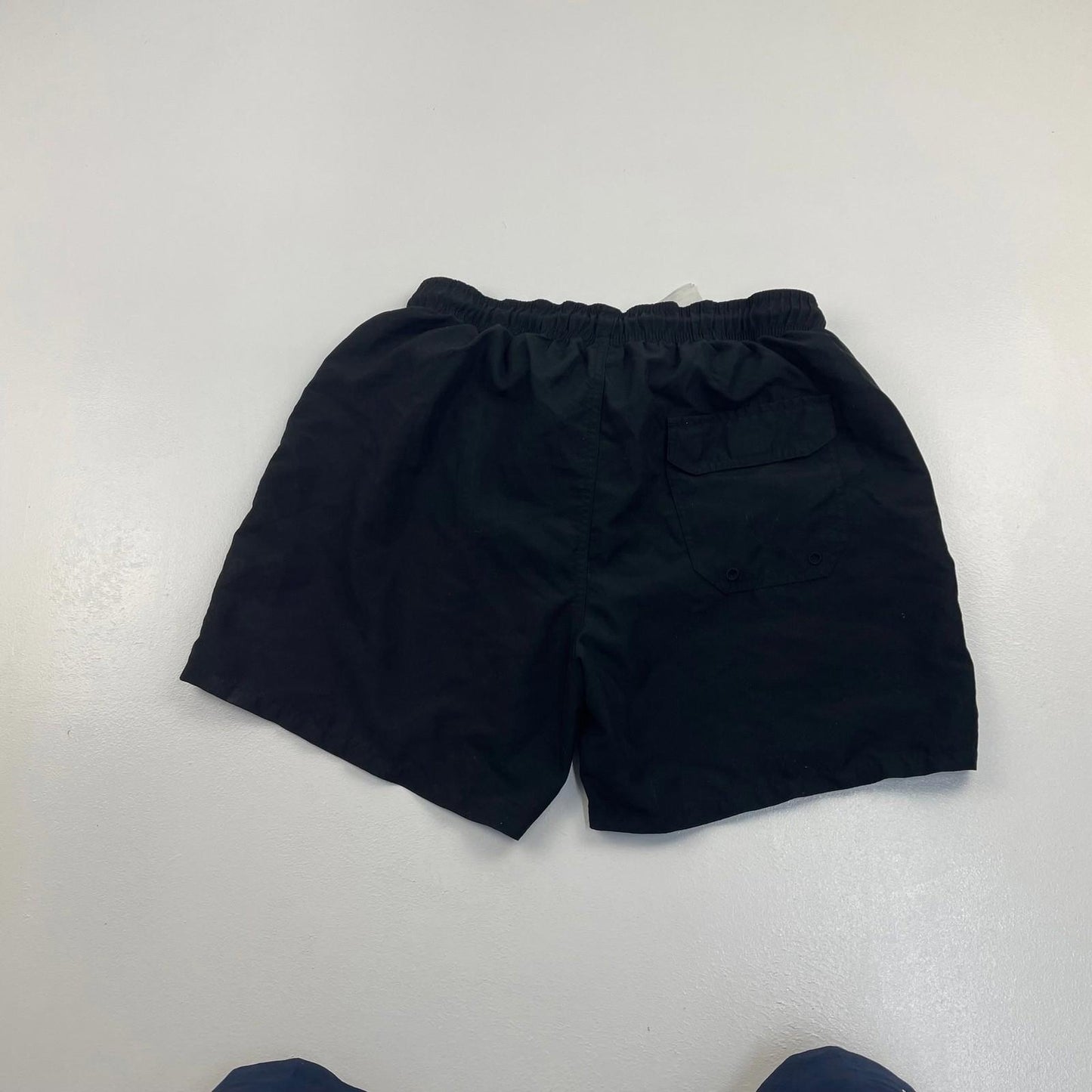 TIMBERLAND Swim Shorts Black Drawstring Mens Size M