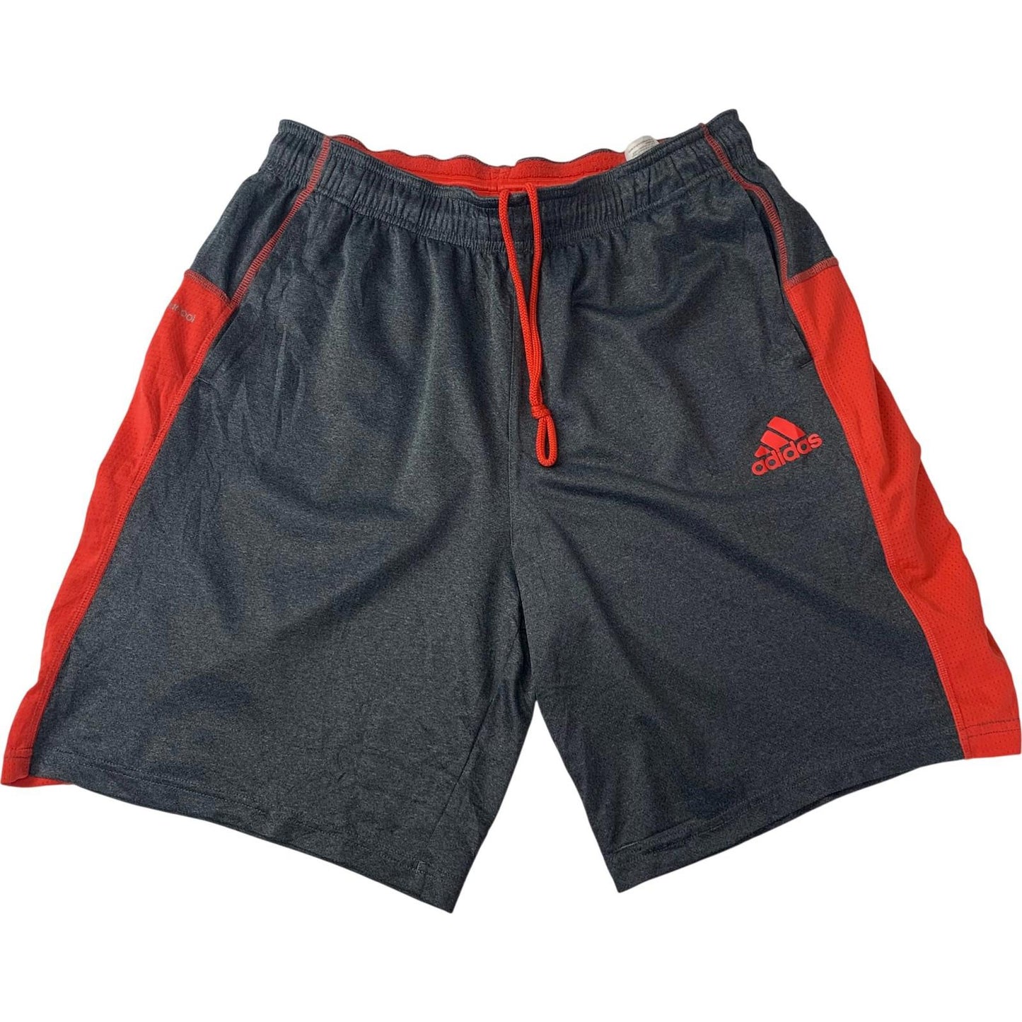 Adidas Climacool Shorts Performance Active Gym Red Grey Mens L