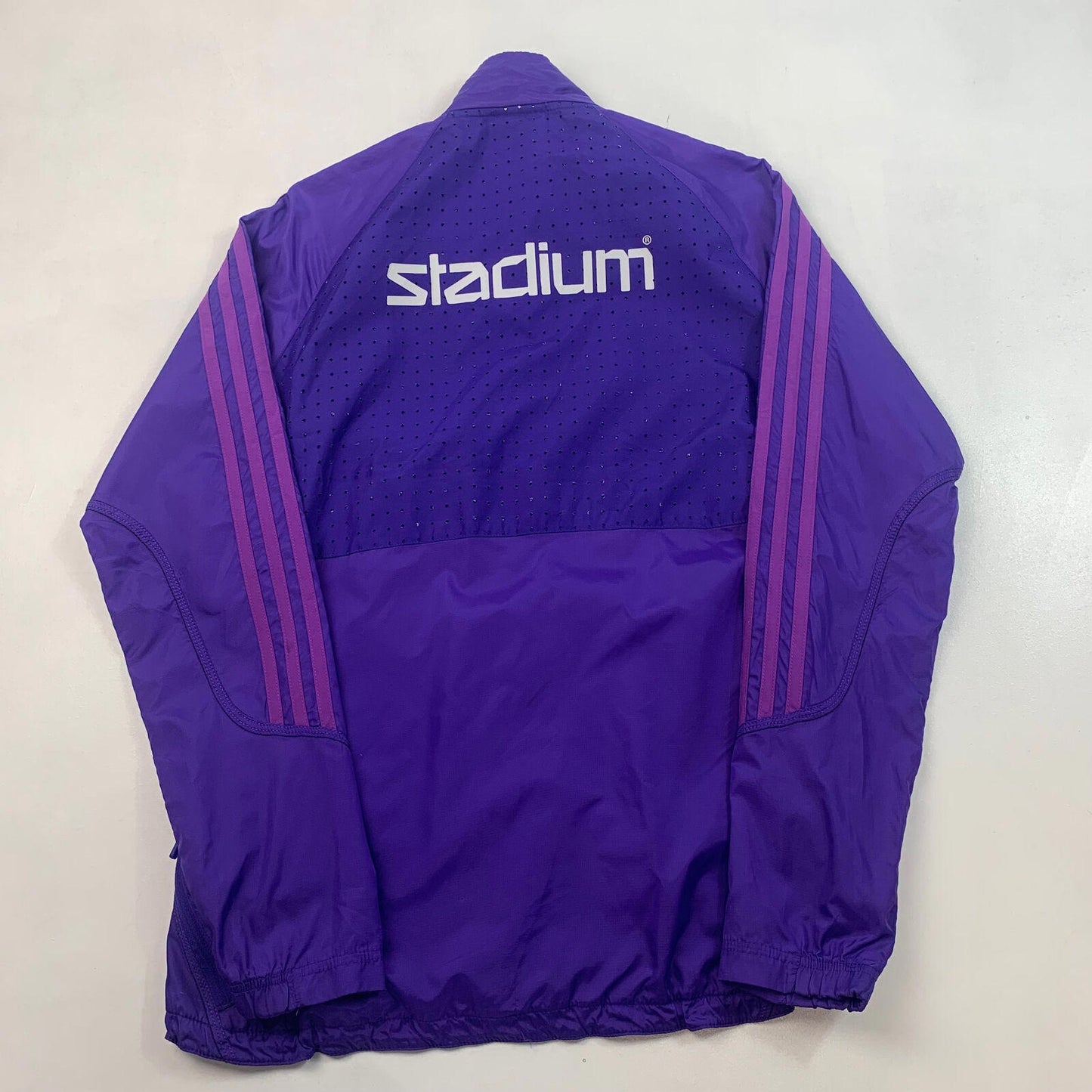 Womens ADIDAS Running Jacket / Uk 10 / Small / Purple / Lightweight