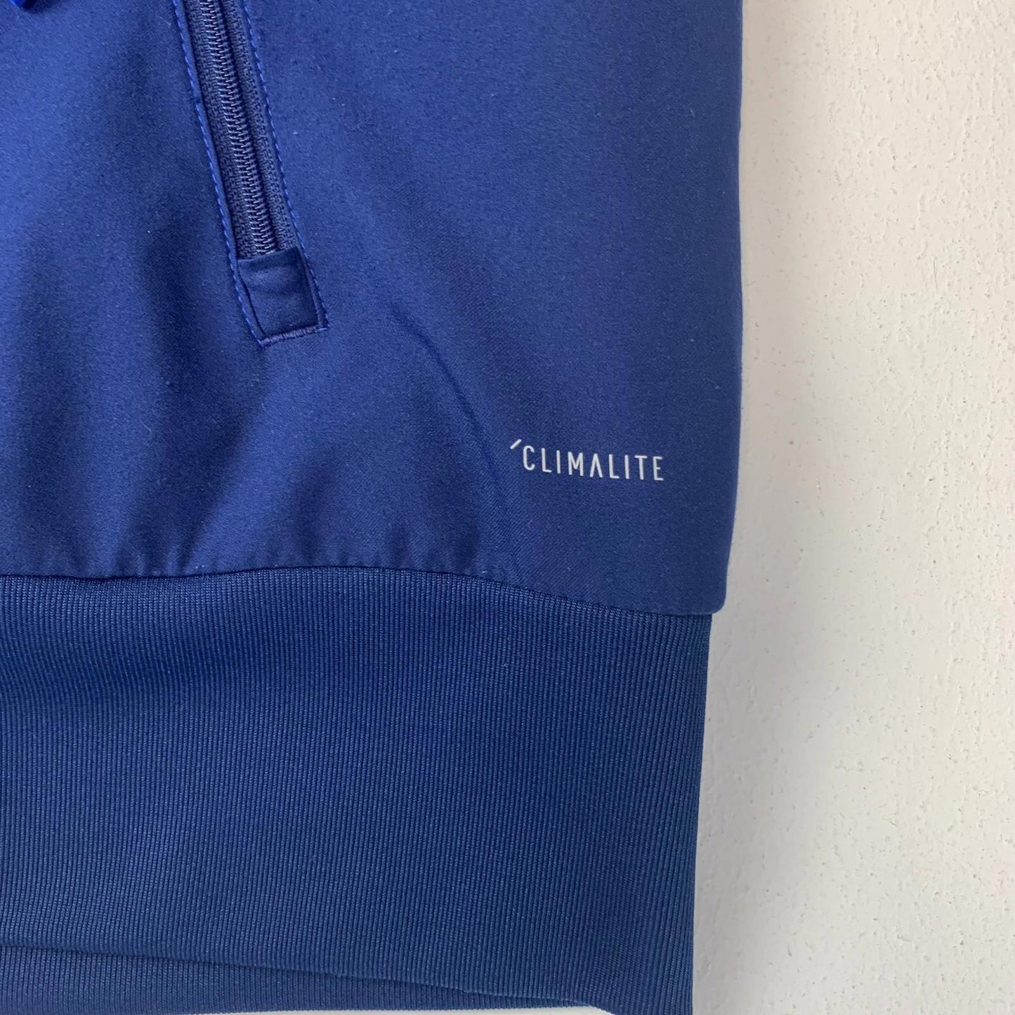 Adidas Climalite Track Jacket Full Zip Blue Mens 2XL