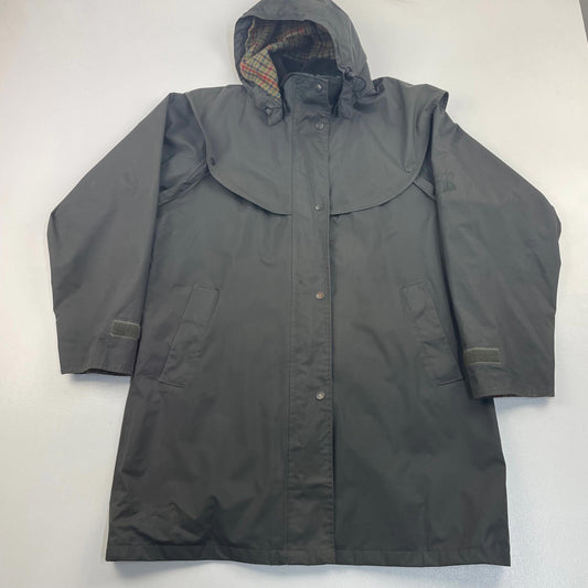 Women’s JACK MURPHEY Green Riding Trench Jacket , Size UK12