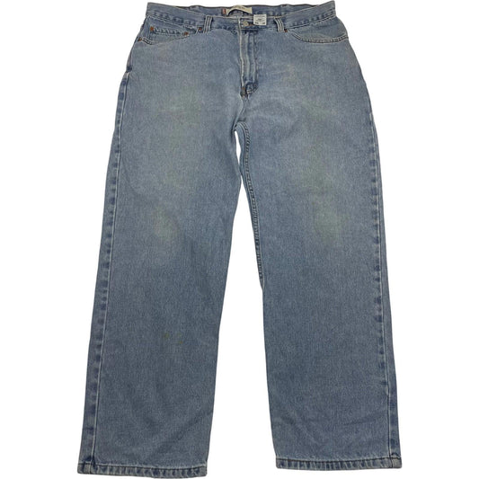 LEVI'S 550 RELAXED FIT Vintage Denim Jeans Mid 90s Blue Mens 38x32