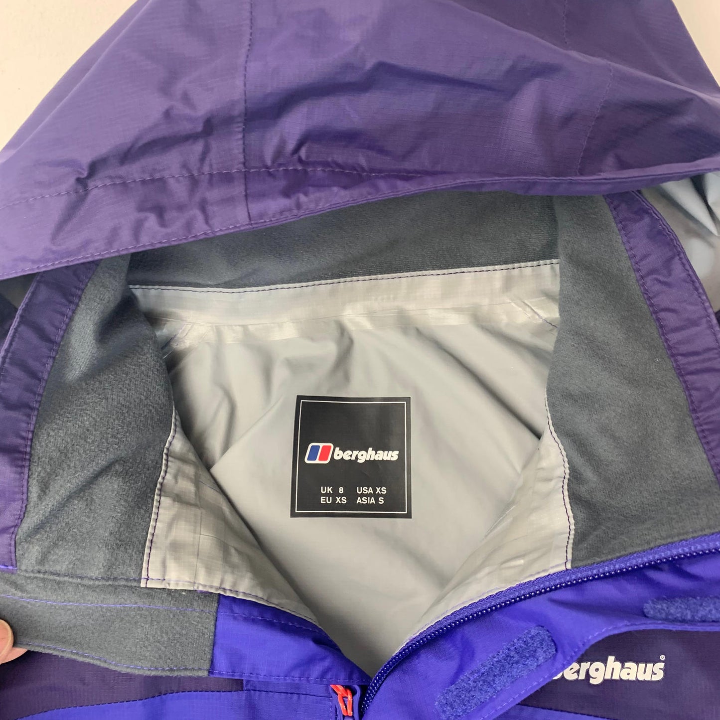 Women’s BERGHAUS HydroShell Jacket / Purple / uk8 / XS / Hiking / Walking