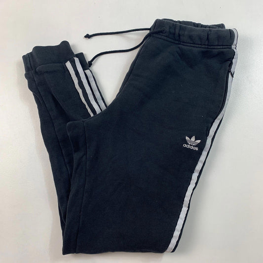 Women’s ADIDAS Joggers / Black / uk10 / Small / Zipped Pockets / Jogging Bottoms