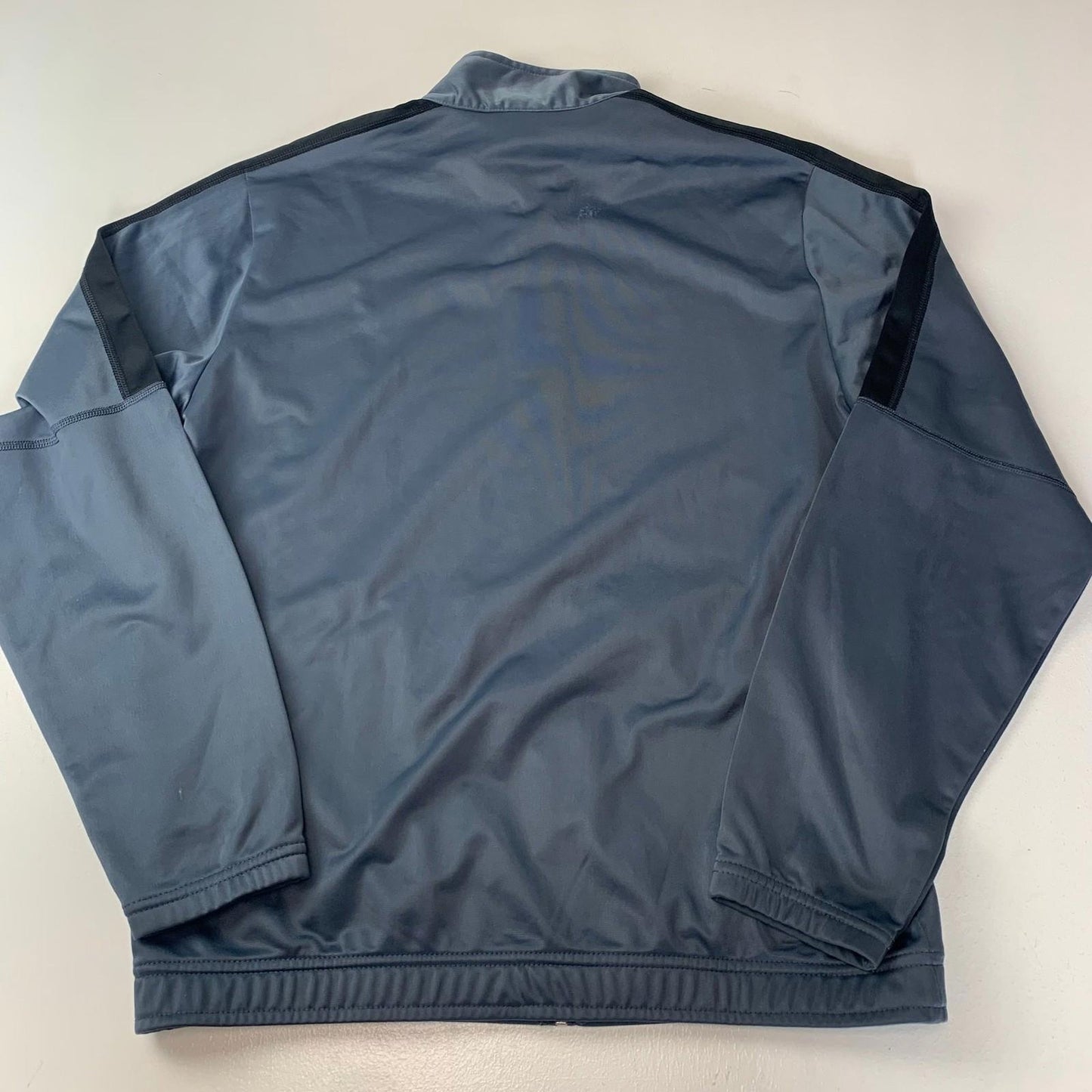 Champion Athletic Track Jacket Zip Up Blue Mens Large