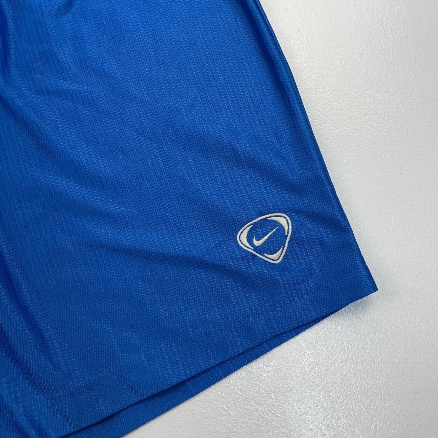 Nike Athletic Shorts Drawstring Lightweight Blue Mens Size M