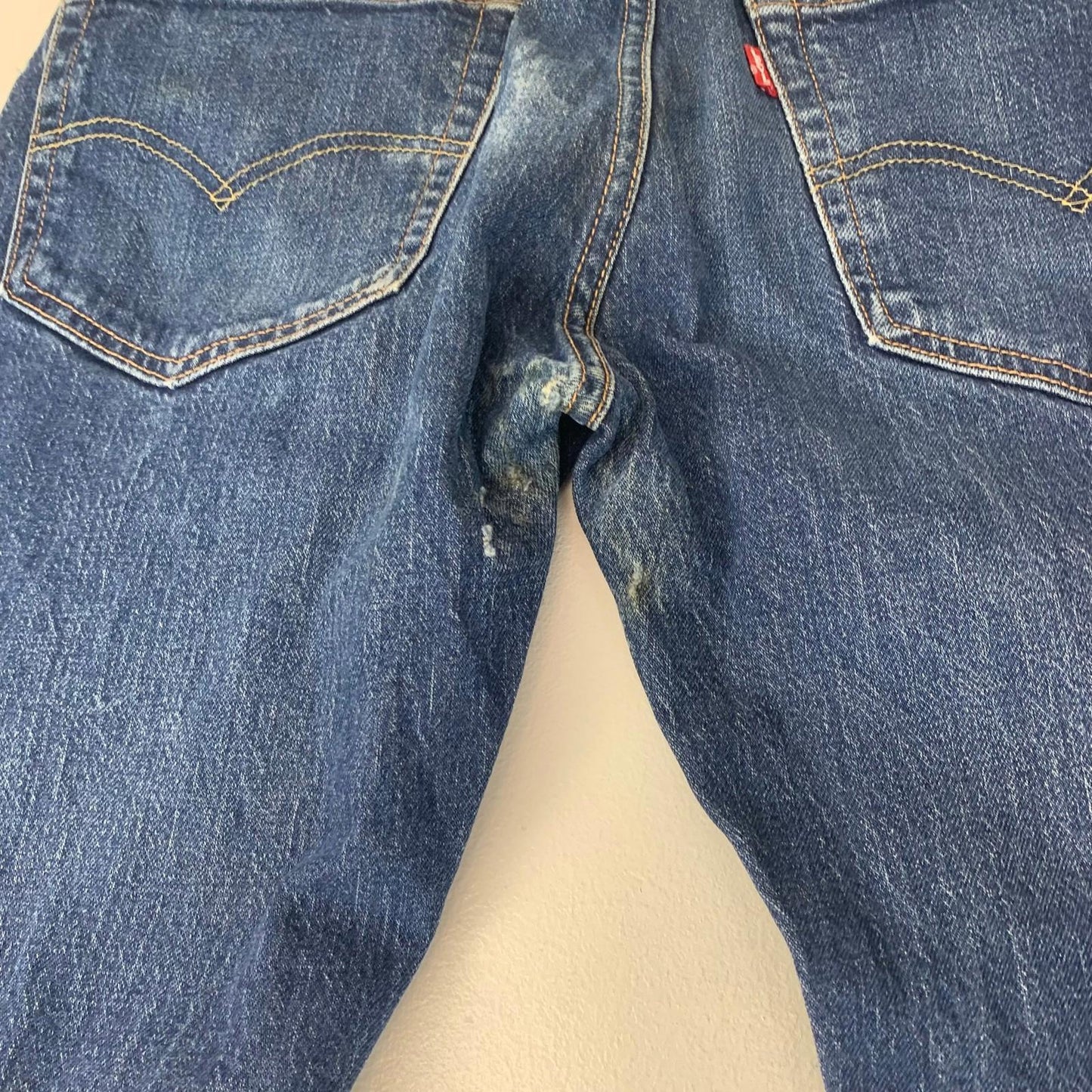 Levi's 502 Tapered Jeans Blue Denim Classic Style Mens W30 L32